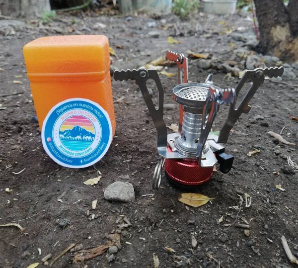 Mini cocinilla camping portátil