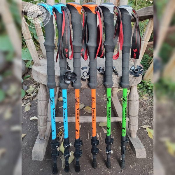 Bastones Ultralivianos de trekking Volide